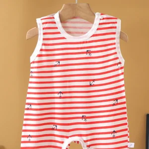 Pyjama Short Bébé Été Marin