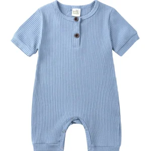 Pyjama Bébé Été Bleu Ciel