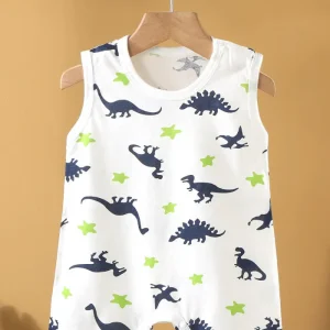 Pyjama Short Bébé Été Préhistoire