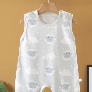 Pyjama Short Bébé Été Mouton