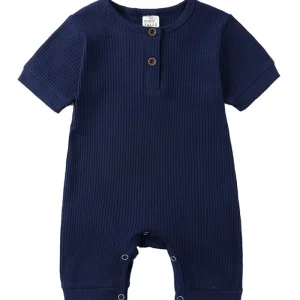 Pyjama Bébé Été Bleu Marine