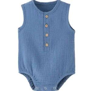 Pyjama Bébé Été Bleu