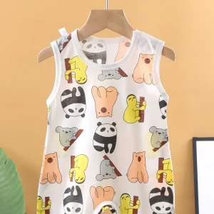 Pyjama Short Bébé Été Animaux