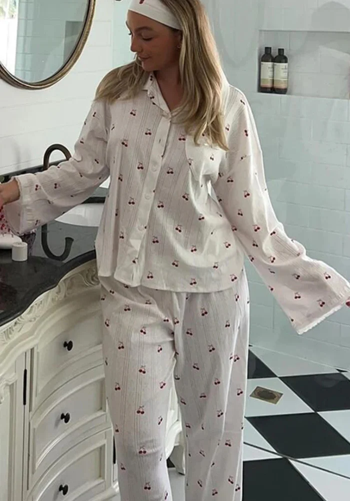 Pyjama Cerise Femme – Image 3