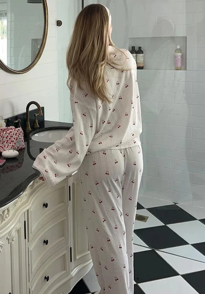 Pyjama Cerise Femme – Image 4