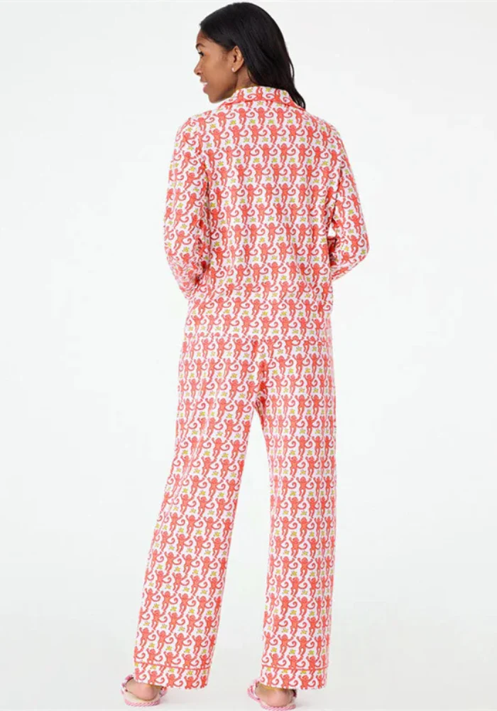 Pyjama Dessin Singe Femme – Image 3