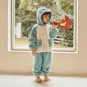 Pyjama pilou pilou fille dinosaure