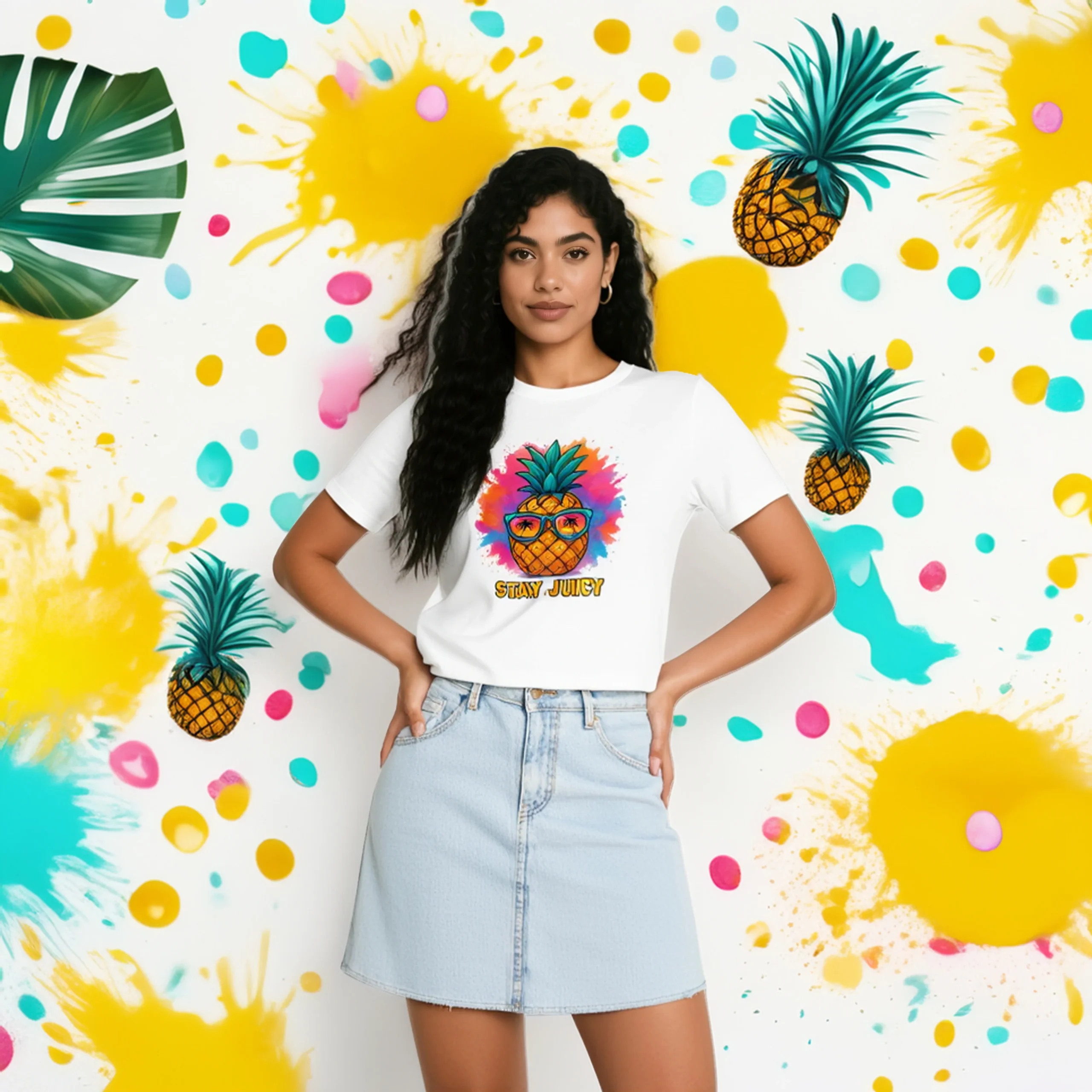 T-shirt Femme "Stay Juicy" – Image 2