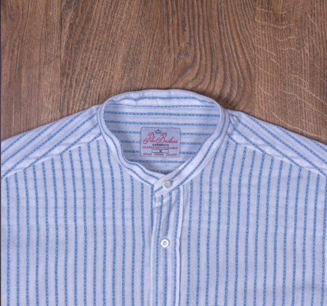 Chemise 1923 Buccanoy PORTLAND blue- Pike Brothers – Image 4