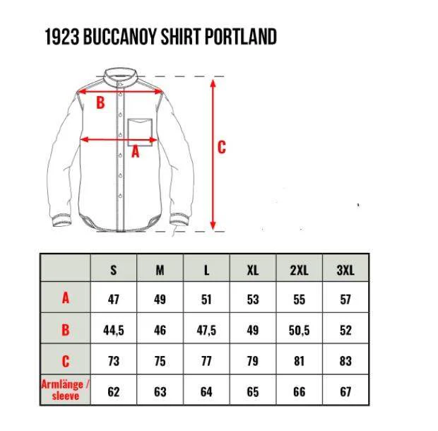 Chemise 1923 Buccanoy PORTLAND blue- Pike Brothers – Image 5