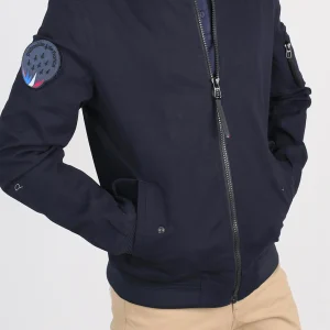 Blouson bleu marine TIGER AERO