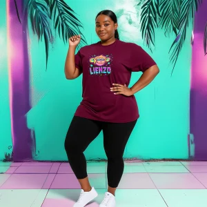 T-shirt "Neon Monkey Graffiti"