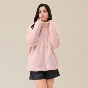 Veste pilou pilou rose