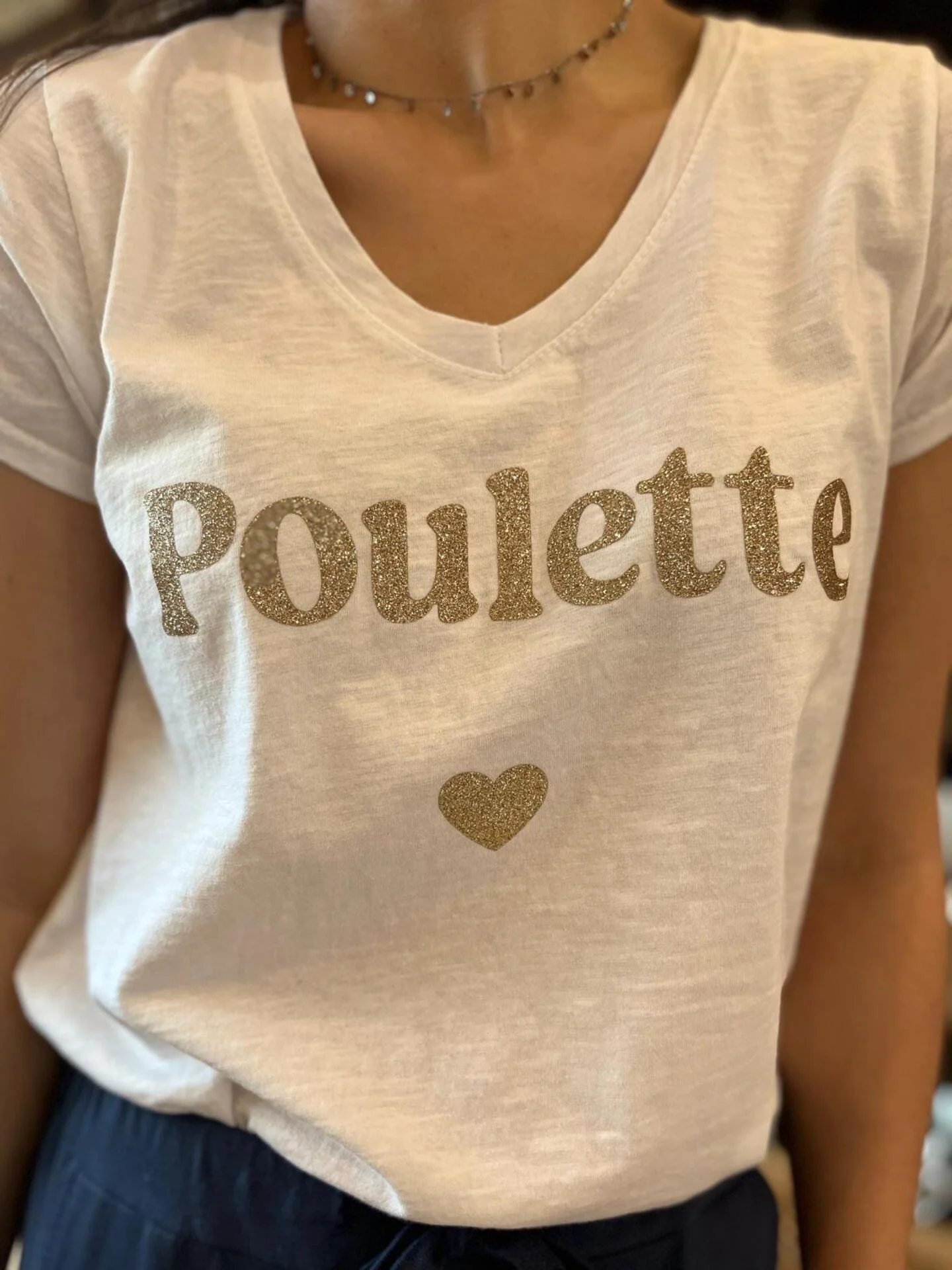 Tee-shirt Poulette – Image 5