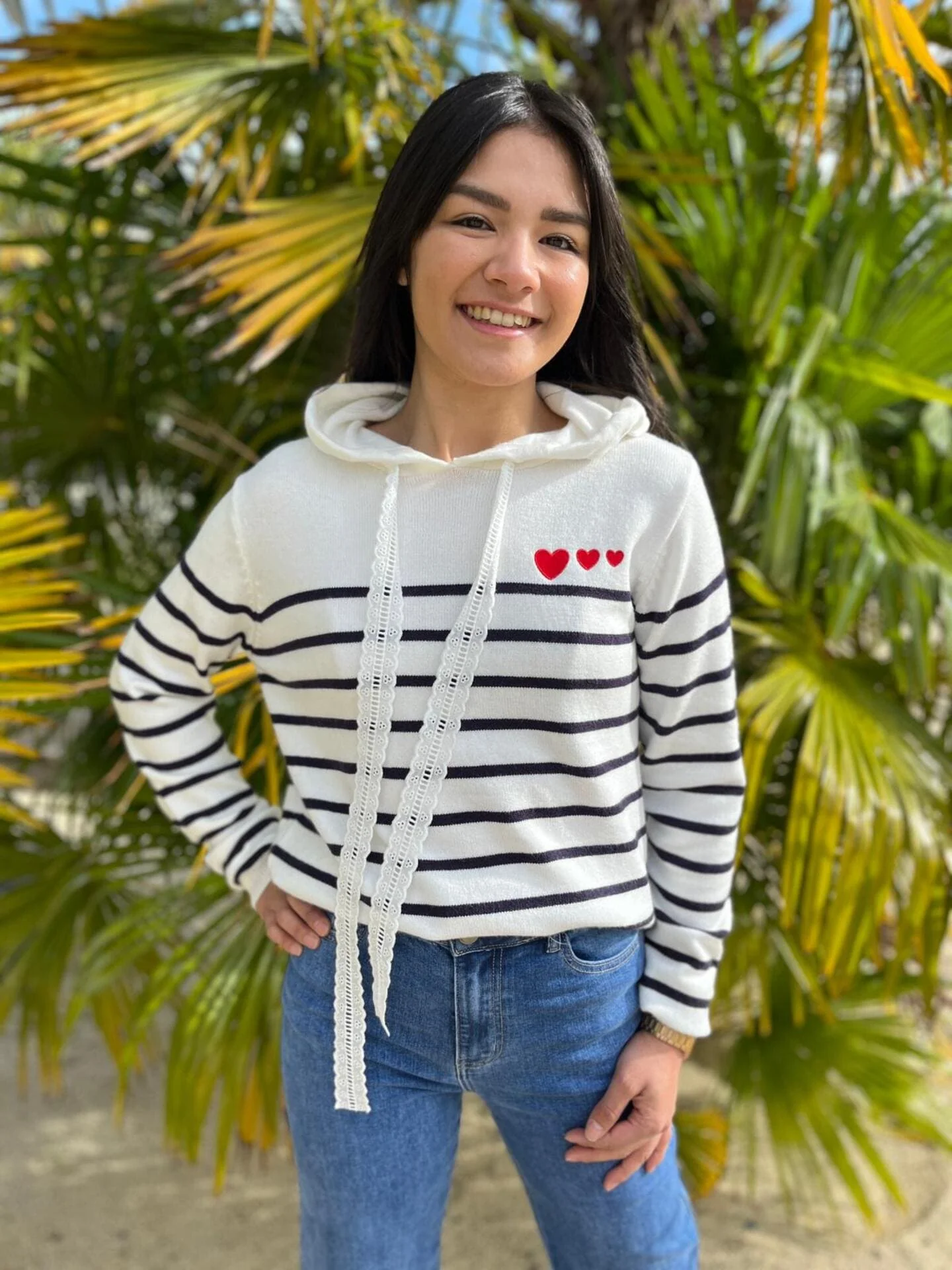 Pull marinière Célicia