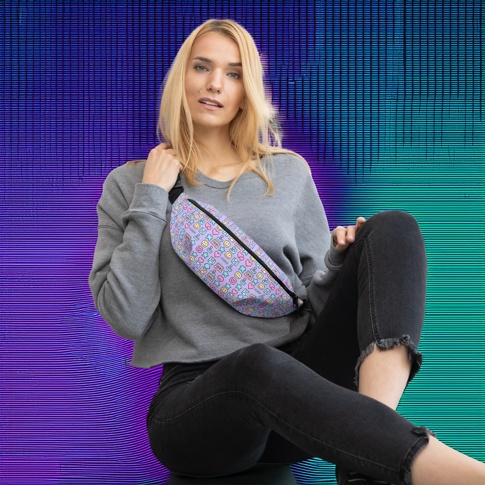 Sac Banane "Retro Pixel Icons" – Image 2