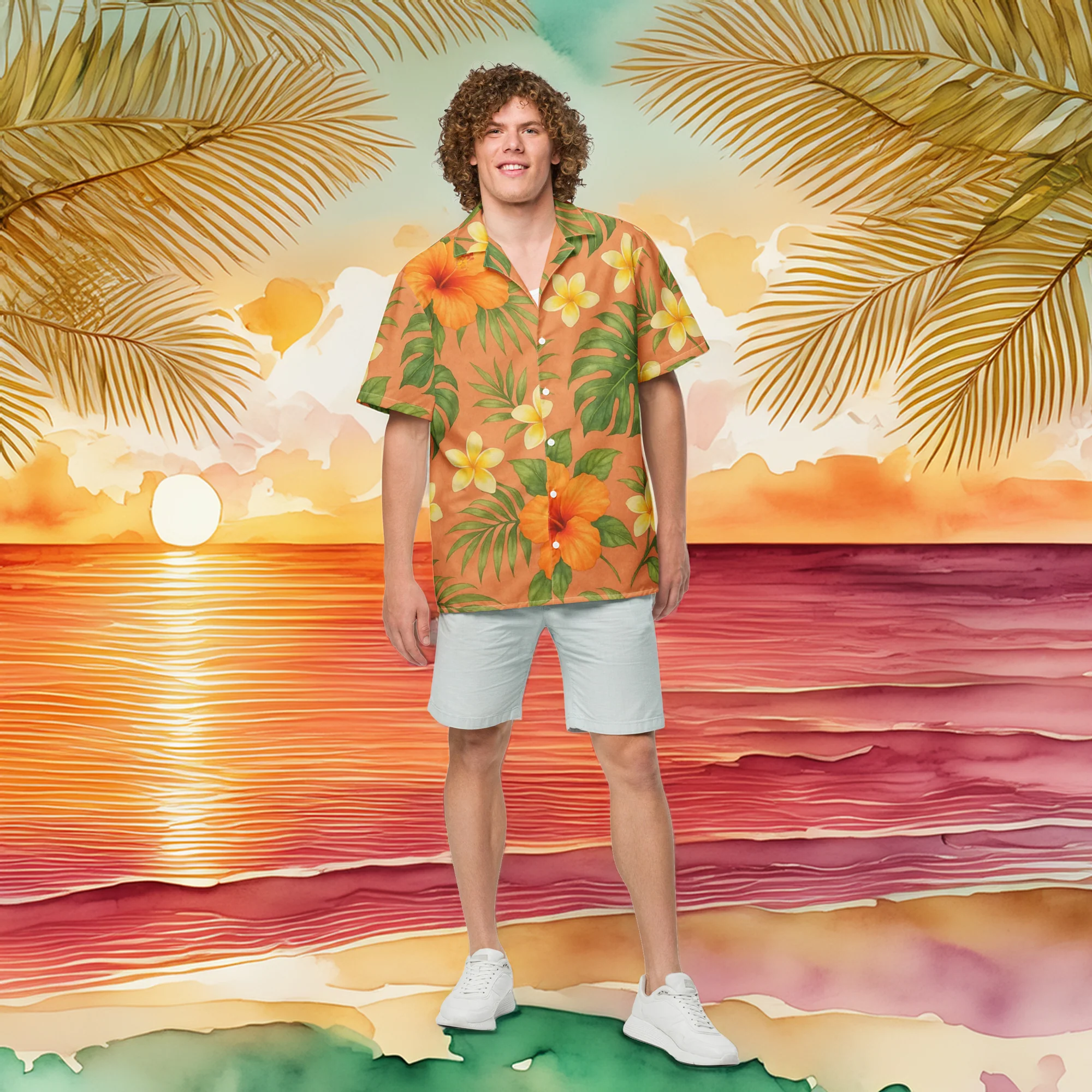 Chemise “Tropical Sunset” – Image 2