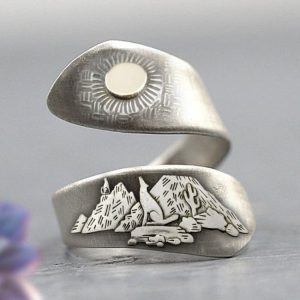 Anneau Loup 'Inspiration de la  Nature'