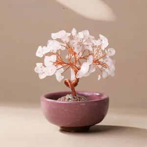 Arbre de Vie en Cuivre avec Pierres Naturelles – Connexion et Harmonie