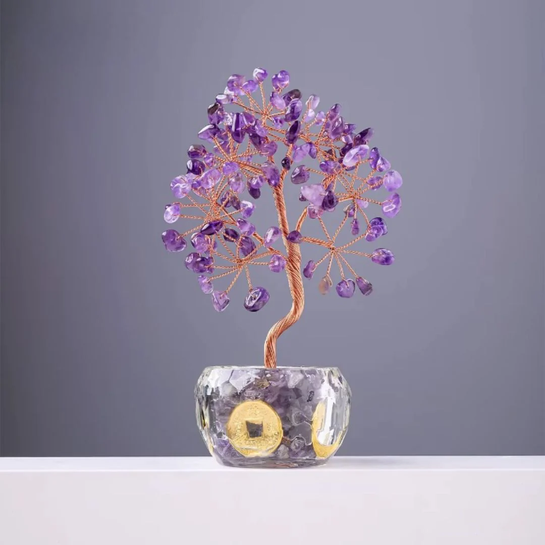 Arbre de Vie Décoratif en Pierre Naturelle – Élégance Terrestre et Sérénité – Image 2