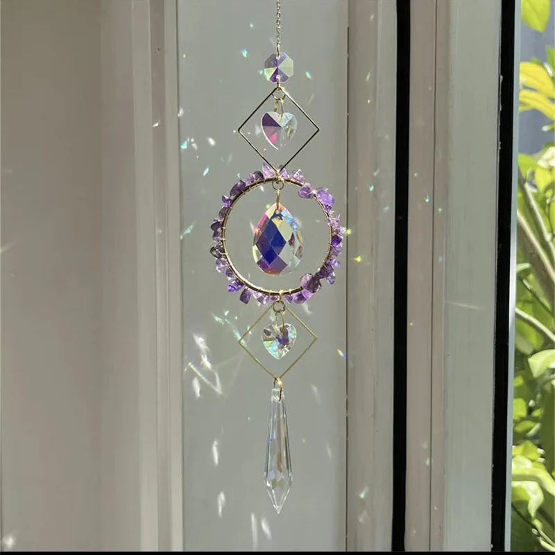 Attrape Soleil Décoratif en Cristal – Éclat Lumineux et Charme Éthéré – Image 3