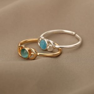 Bague Vintage en Opale