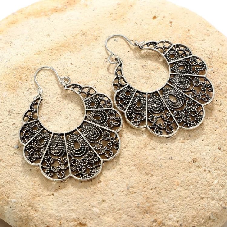 Boucles d'oreille 'Fierté du Paon' – Image 2