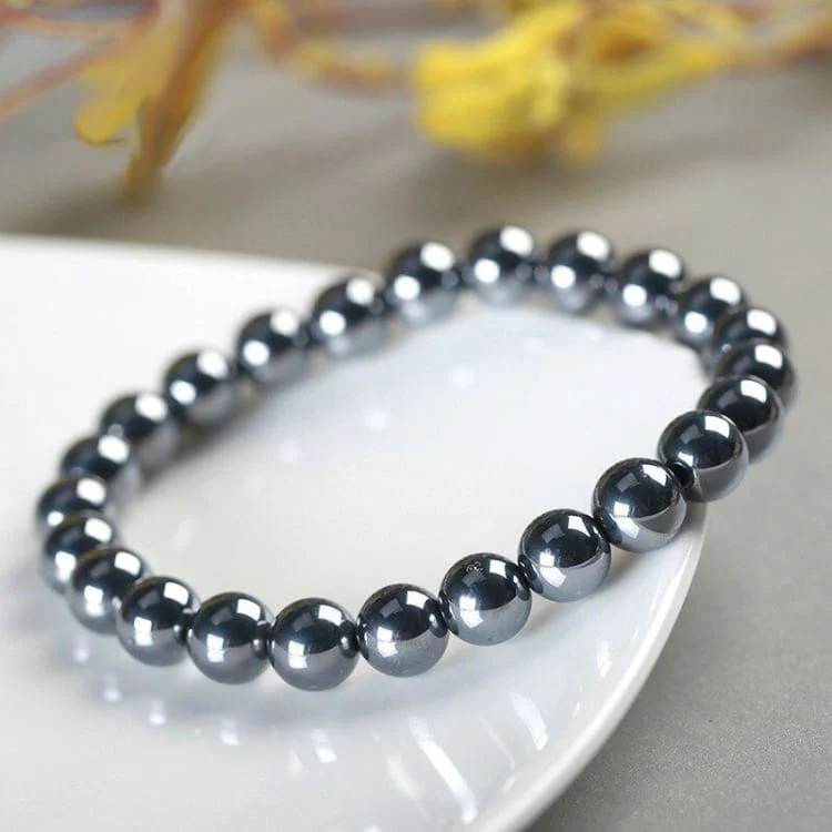 Bracelet 'Ancrage' en Hématite
