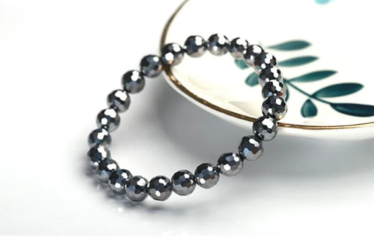 Bracelet 'Ancrage' en Hématite – Image 3