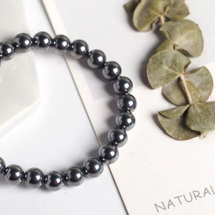 Bracelet 'Ancrage' en Hématite – Image 2