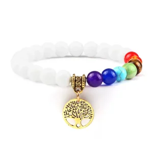 Bracelet Arbre de Vie 7 Chakras – Équilibre Spirituel Coloré