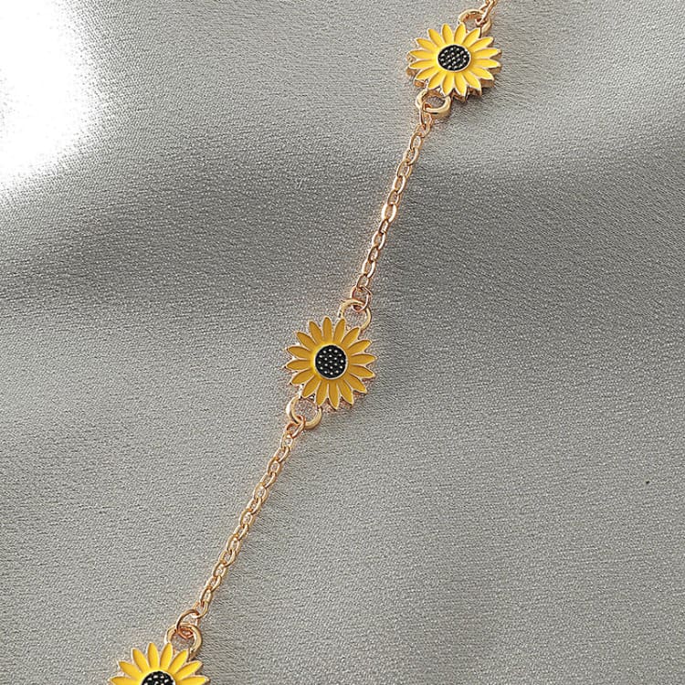 Bracelet de cheville Tournesol – Image 2