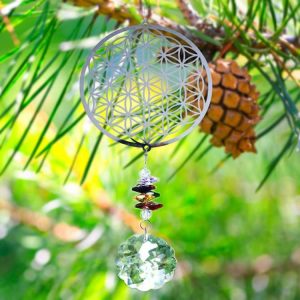 Capteur solaire boule de cristal