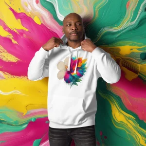 Sweat à Capuche “Hibiscus Spirit”