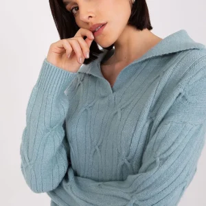 PULL TORSADÉ COL REVERS