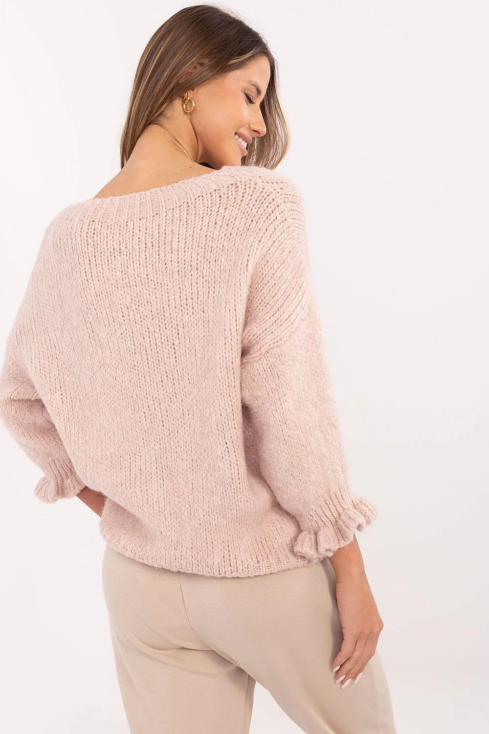 PULL COL ROND EN LAINE – Image 9