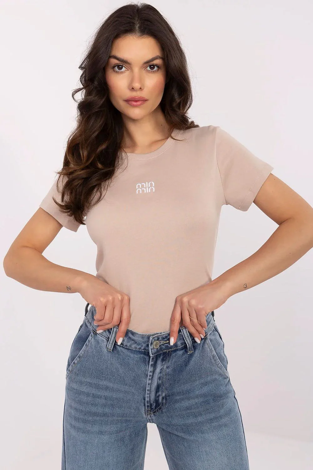 T-SHIRT BASIC EN COTON (90%)