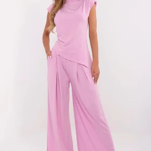 ENSEMBLE TOP & PANTALON LARGE