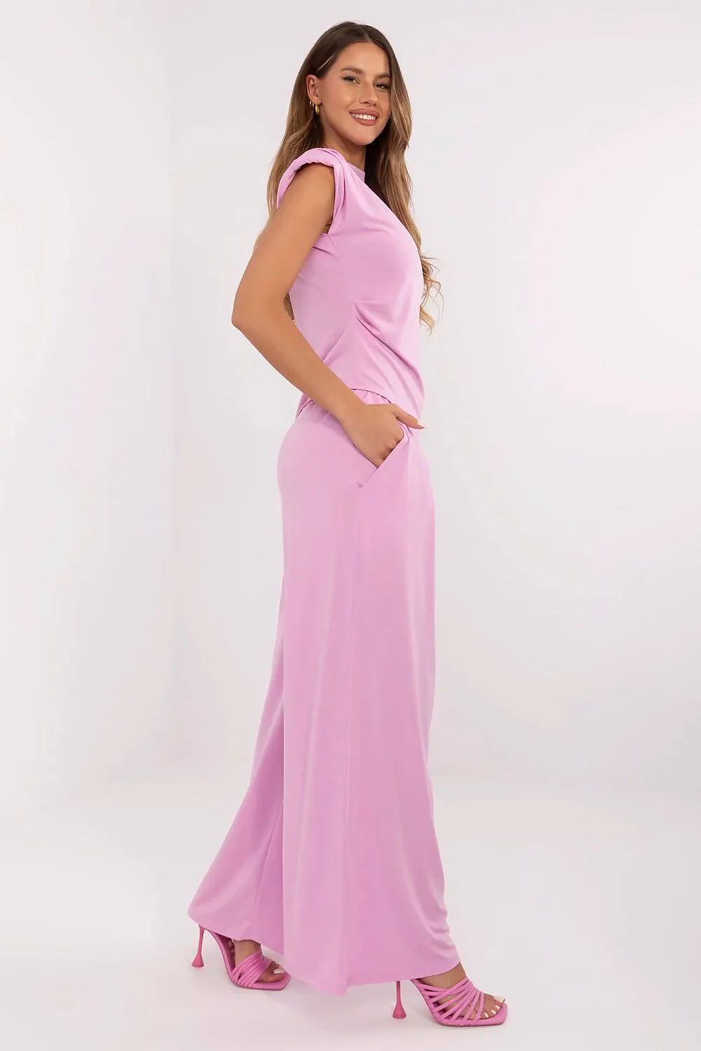 ENSEMBLE TOP & PANTALON LARGE – Image 2