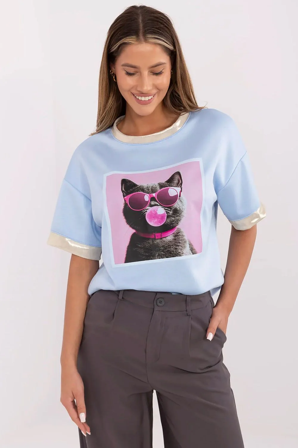 T-SHIRT CHAT MULTICOLOR – Image 4