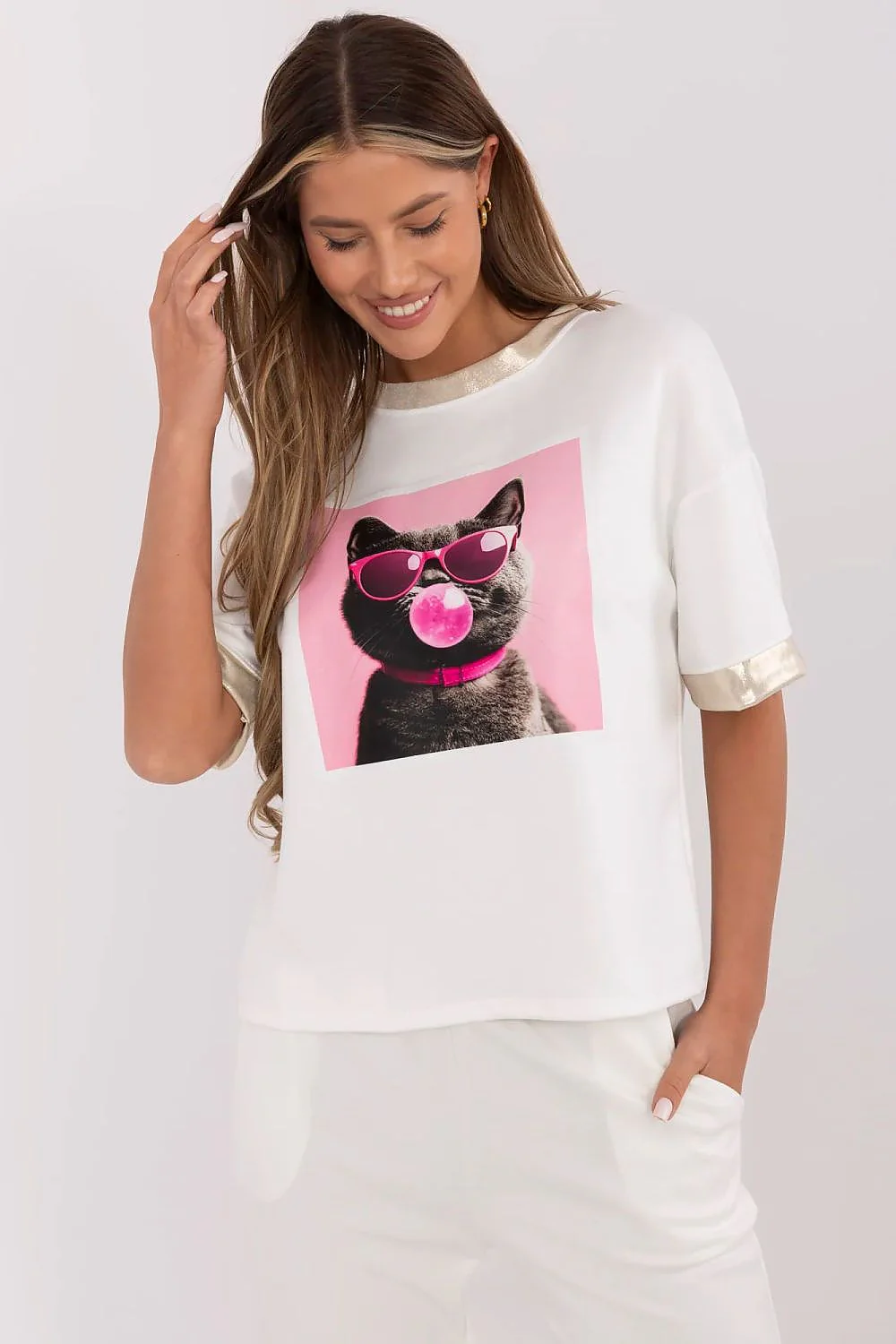 T-SHIRT CHAT MULTICOLOR – Image 8