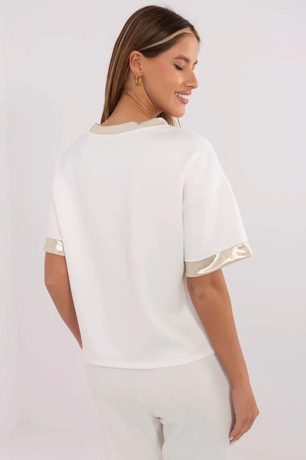 T-SHIRT POSITIVE MULTICOLOR EN COTON – Image 6