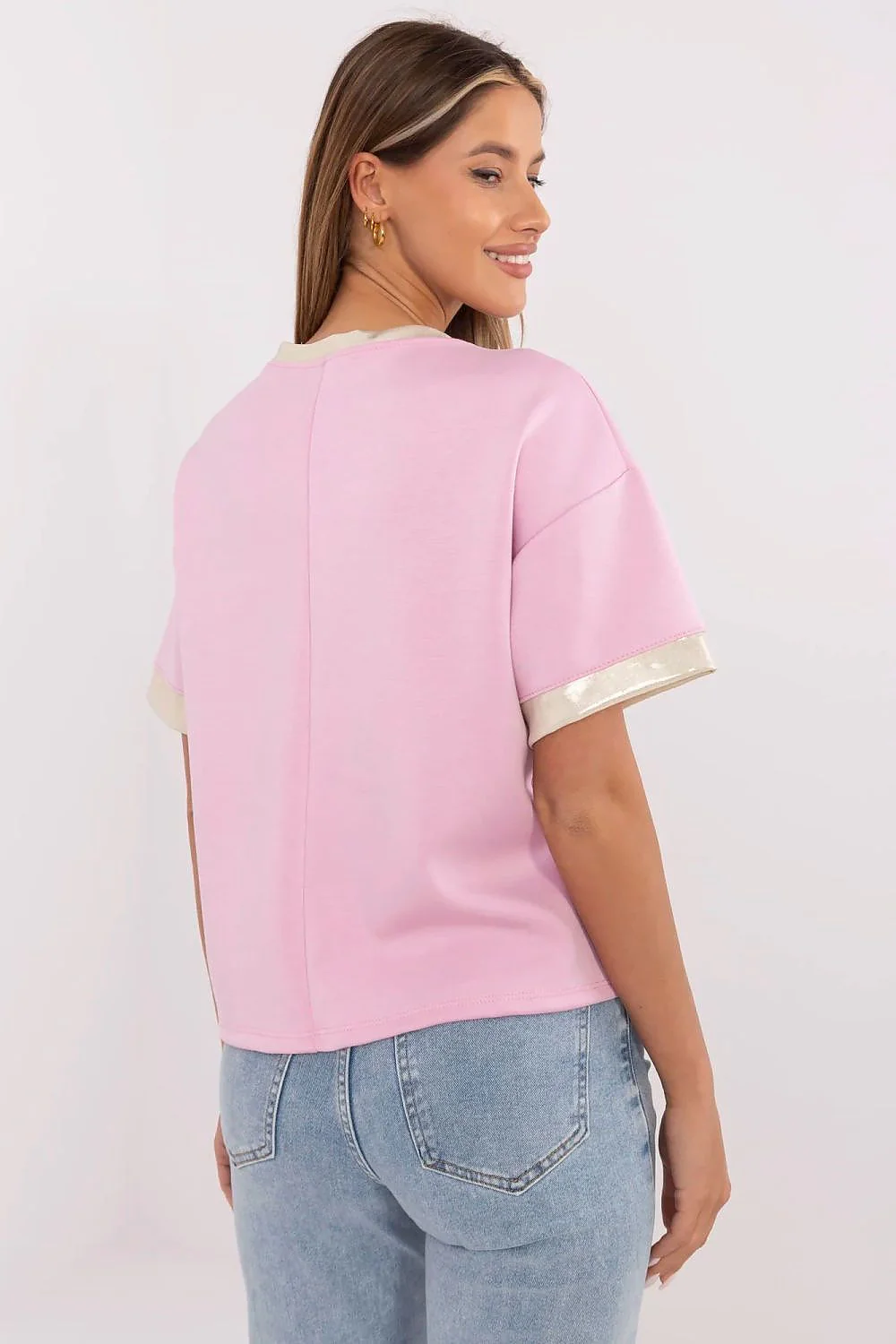 T-SHIRT POSITIVE MULTICOLOR EN COTON – Image 9