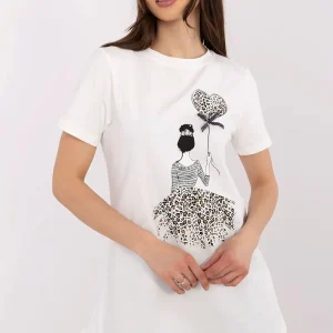 T-SHIRT LONG ASYMÉTRIQUE EN COTON