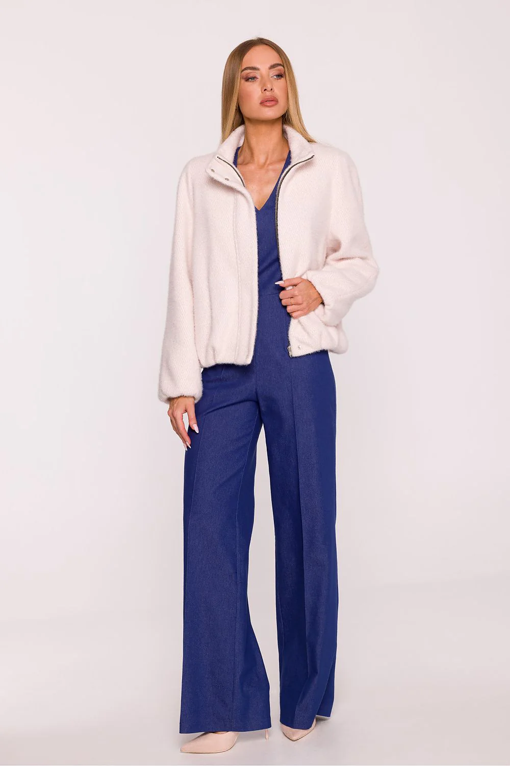 VESTE TRICOT DÉCONTRACTÉE COURTE – Image 8