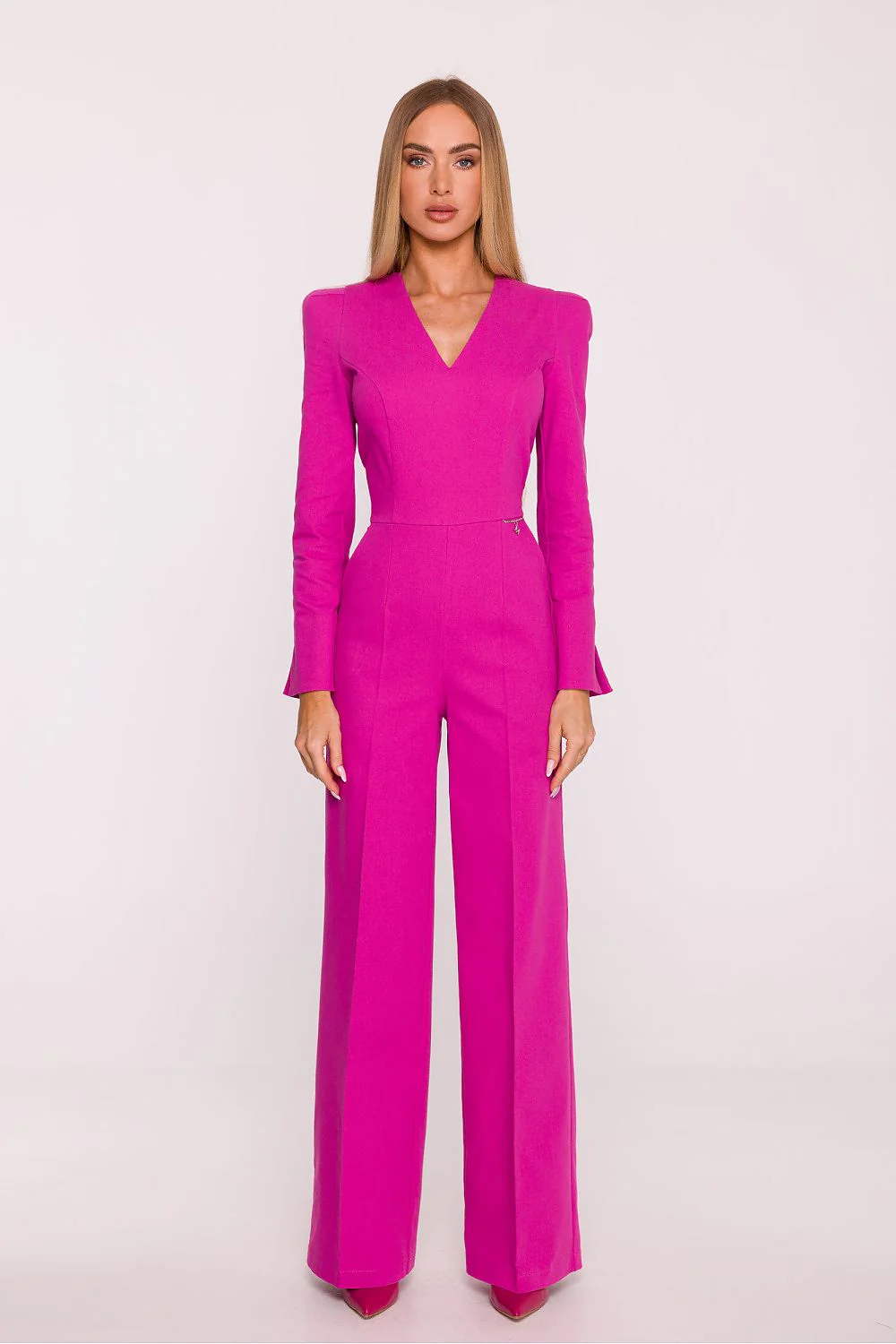 COMBINAISON CHIC PANTALON LARGE EN COTON