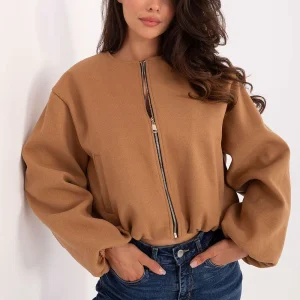 VESTE COURTE MANCHES BOUFFANTES