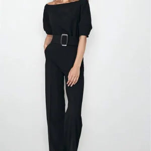 COMBINAISON ÉLÉGANTE COL BATEAU