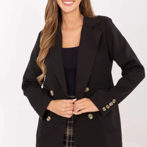 BLAZER CLASSIQUE DOUBLE BOUTONNAGE NOIR