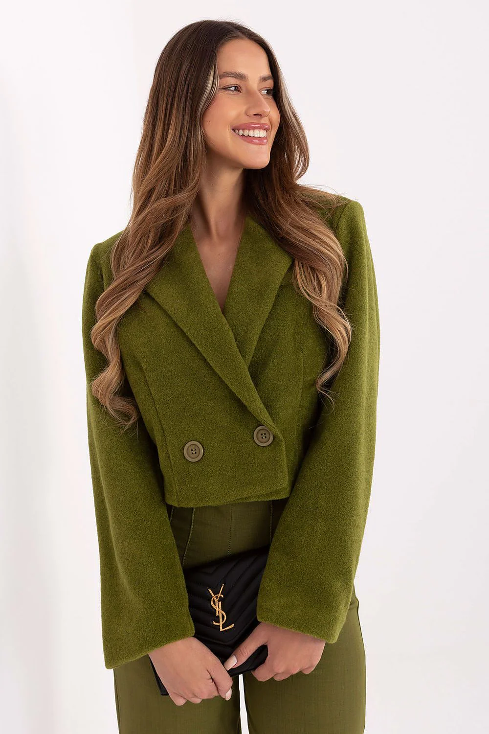 MANTEAU COURT DOUBLE BOUTONNAGE